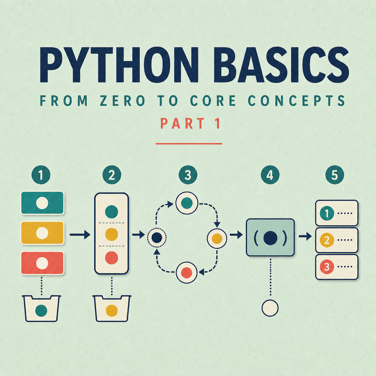 Python Basics - From Zero to Core Concepts: Part 1